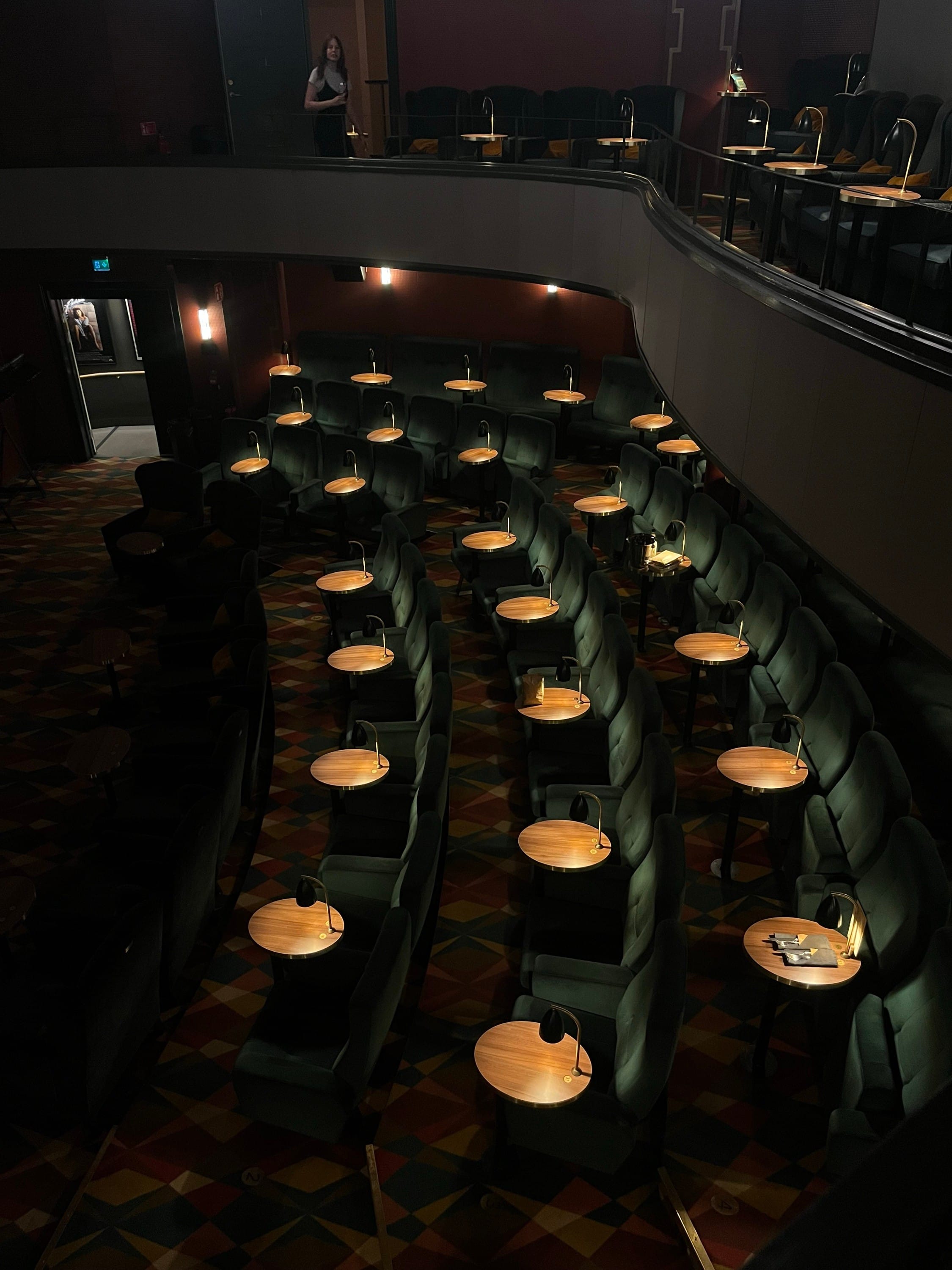 Seeing a movie on vacation