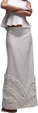 Pinot Maxi Linen Mix Skirt