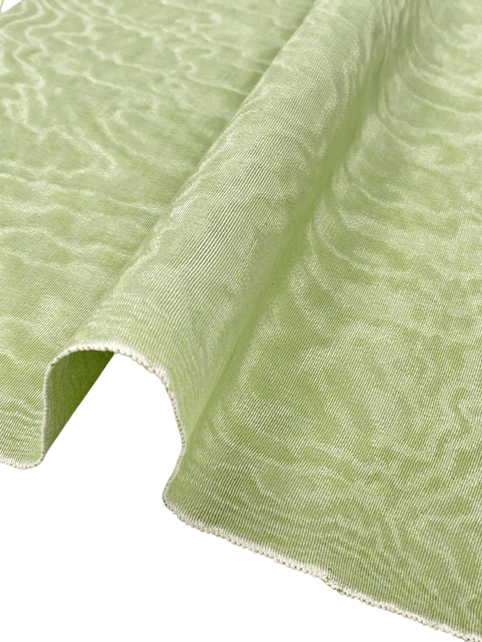 Celadon Silk Moiré Yardage