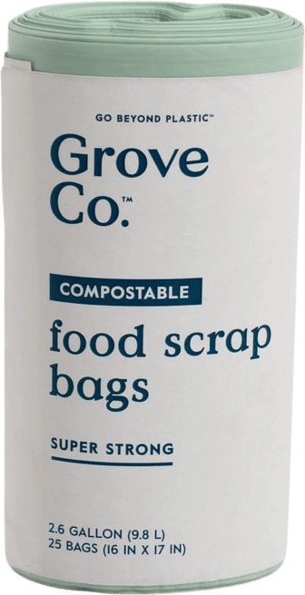 Grove Co. Compostable Food Scrap Bags - 2.6 Gallon | Grove Collaborative