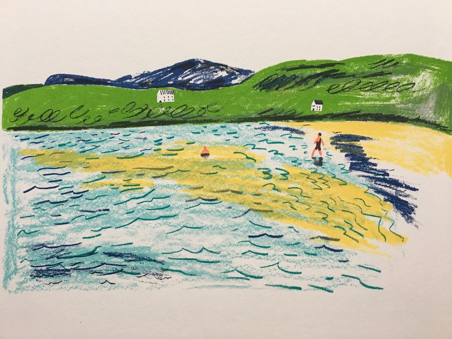 Walking in to the Sea