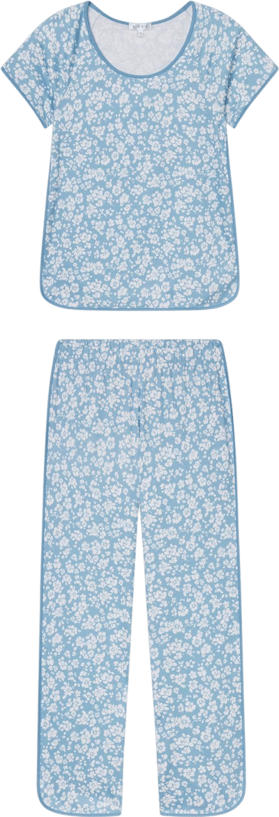 Pima Short-Long Pajama Set