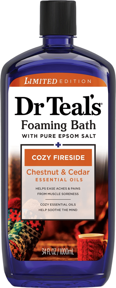 Cozy Fireside Foaming Bath
