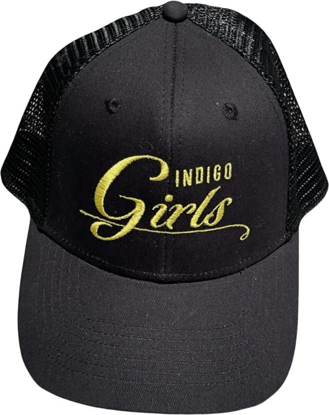 INDIGO GIRLS VINTAGE CONCERT TRUCKER HAT MESH OSFA AMY RAY EMILY SALIERS