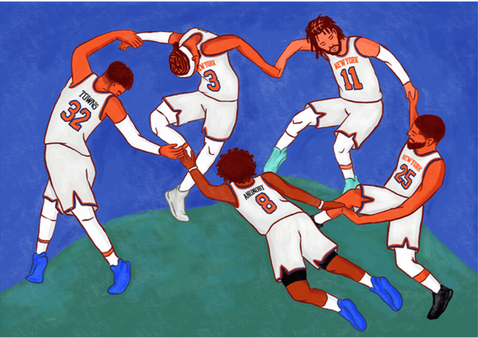 la danse des knicks