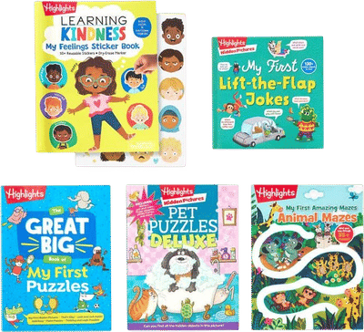 Best of Highlights Activity Book Set Ages 3-6