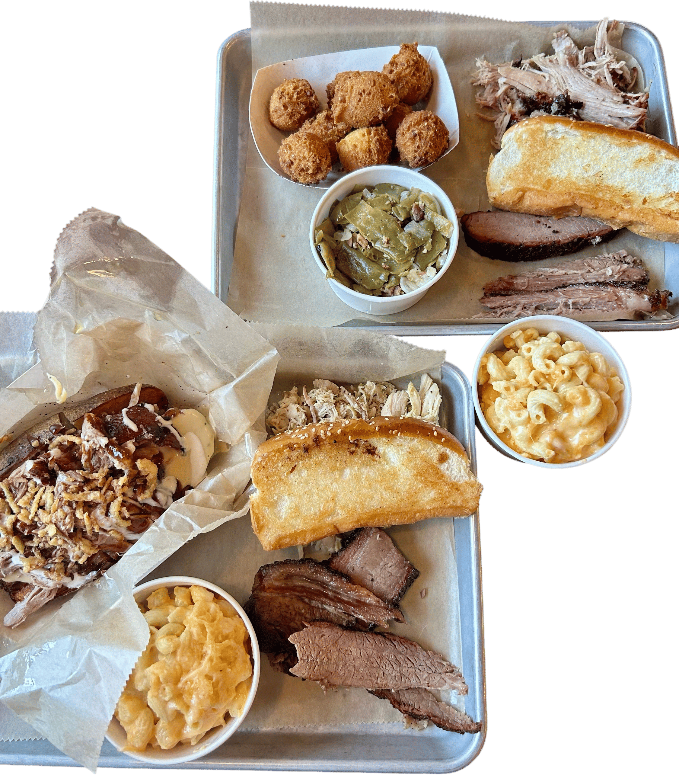 Brisket and Pulled Pork ~ City BBQ