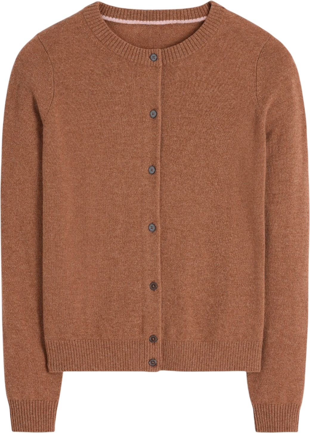 Elsie Cashmere Crew Cardigan