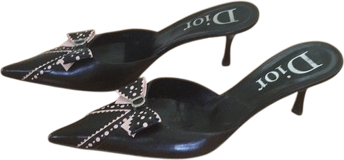 Christian Dior Vintage Pink Mules (39.5)