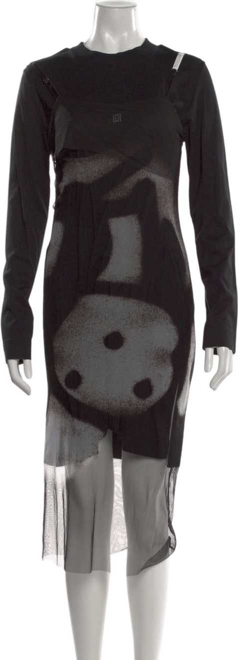 Givenchy Printed Long Dress