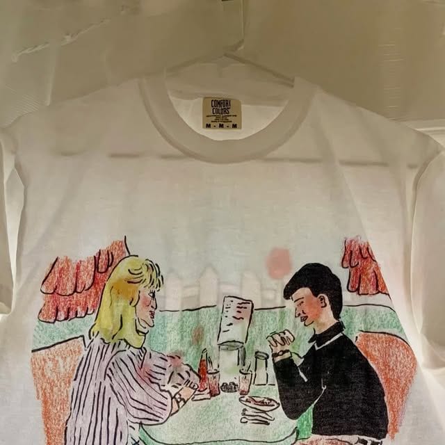 Blue Velvet tee