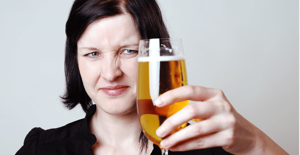 being honest and brave enough to admit beer tastes like ass