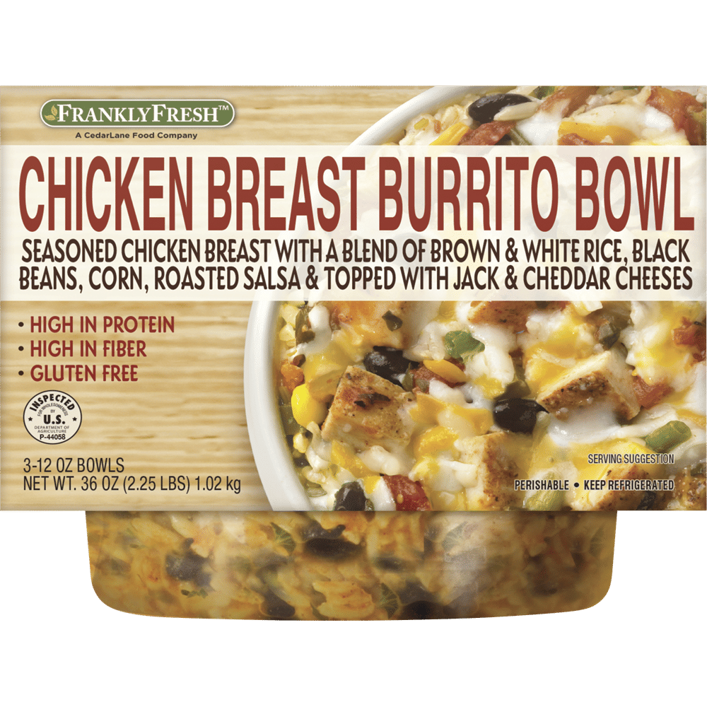 Frankly Fresh Chicken Burrito Bowls