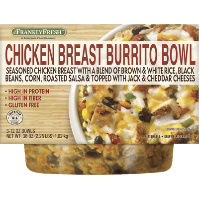 Frankly Fresh Chicken Burrito Bowls