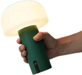 Outdoor Mushroom Table Lamp (Green)