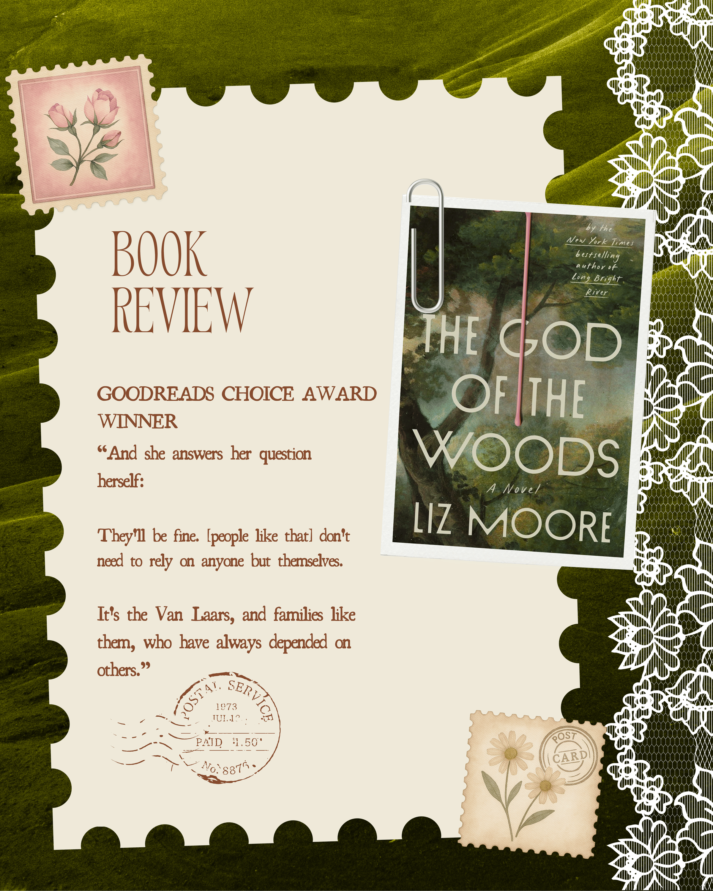 book review - the god of the woods by liz moore ♥︎ㅤ