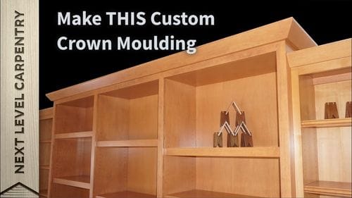 Making Custom Crown Moulding