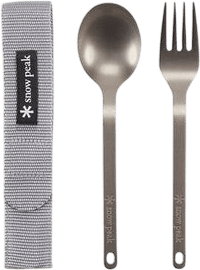Snow Peak Titanium Fork & Spoon Set