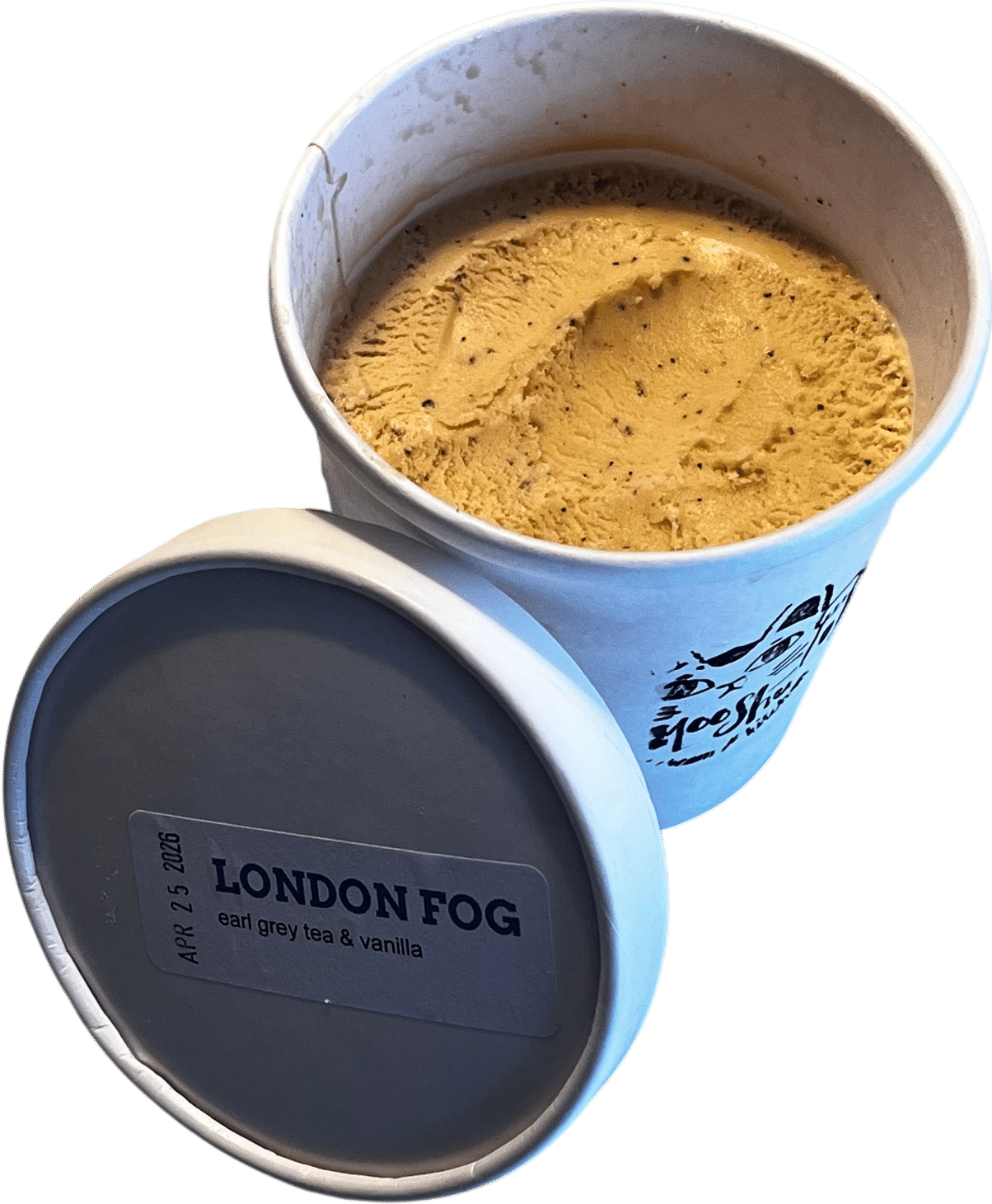 moo shu london fog ice cream pint