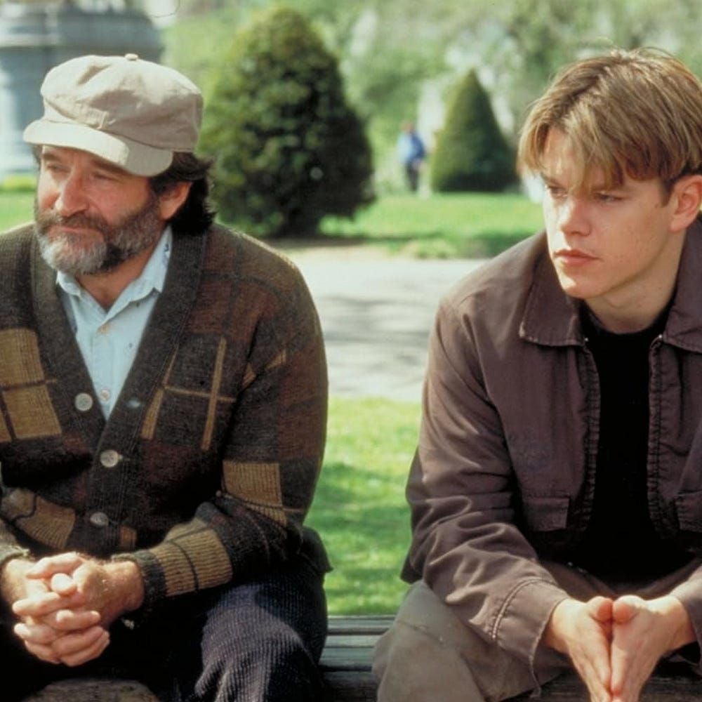 Good Will Hunting - movie written by Matt Damon and Ben Affleck
