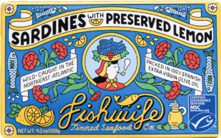 Sardines with Preserved Lemon