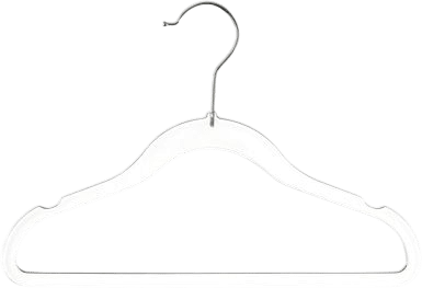 Kids Clear Clothes Hangers
