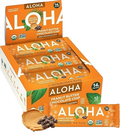 aloha protein bars - vegan and whole food