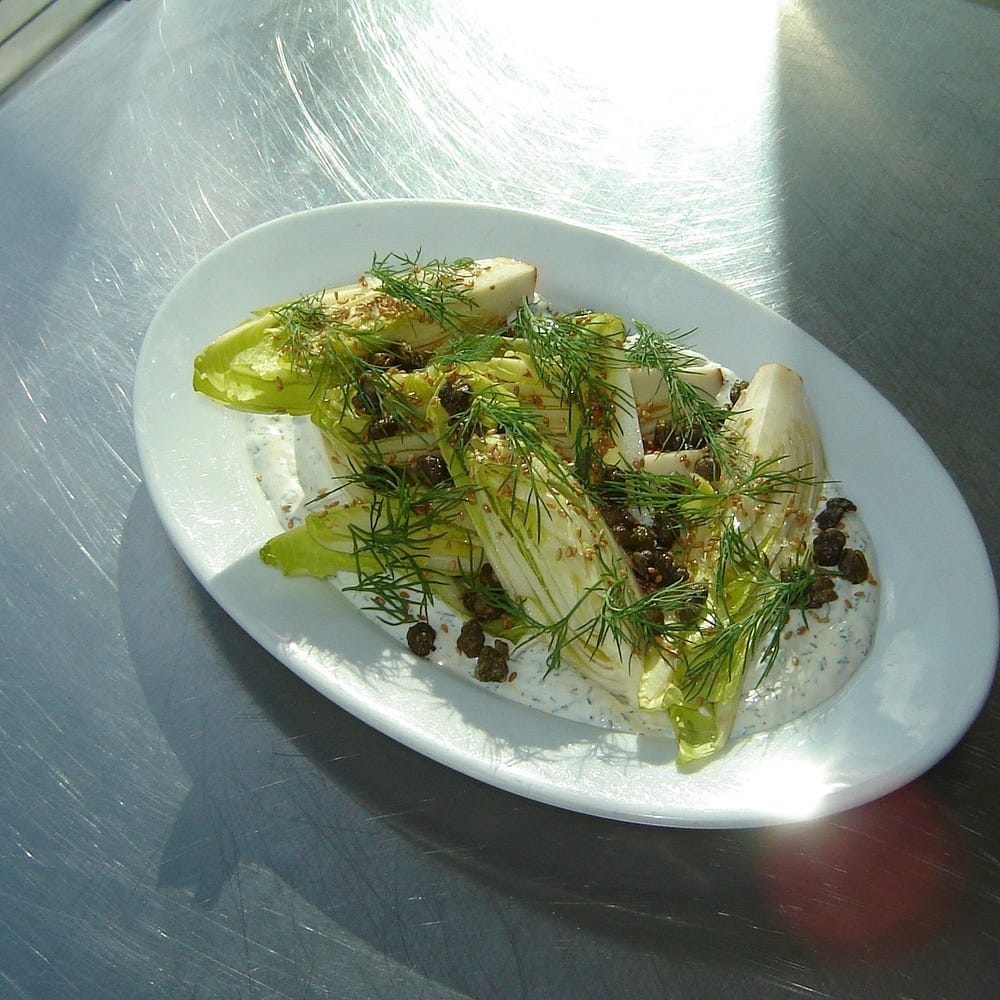 Endive Wedge Salad Recipe