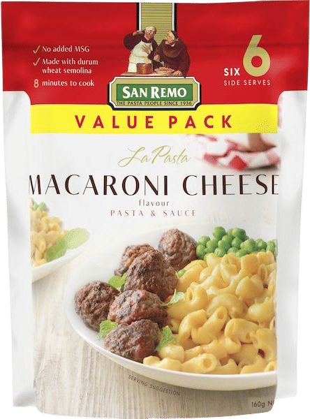 San Remo La Pasta Macaroni Cheese