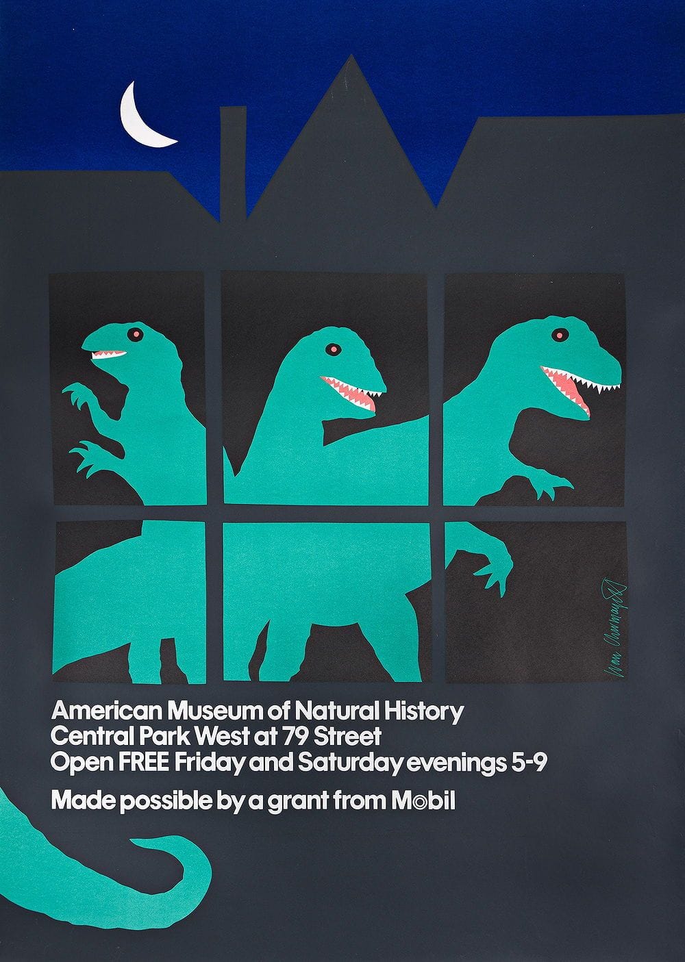 American Museum of Natural History (1984 Exhibition Poster)