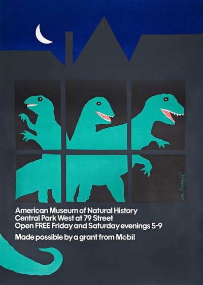 American Museum of Natural History (1984 Exhibition Poster)