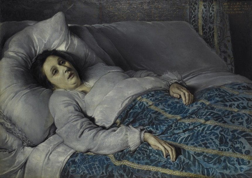 Young Woman on her Death Bed