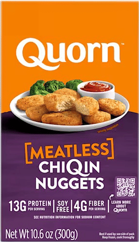 Qourn chickn nuggets