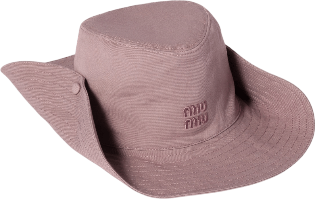 Gabardine cowboy hat