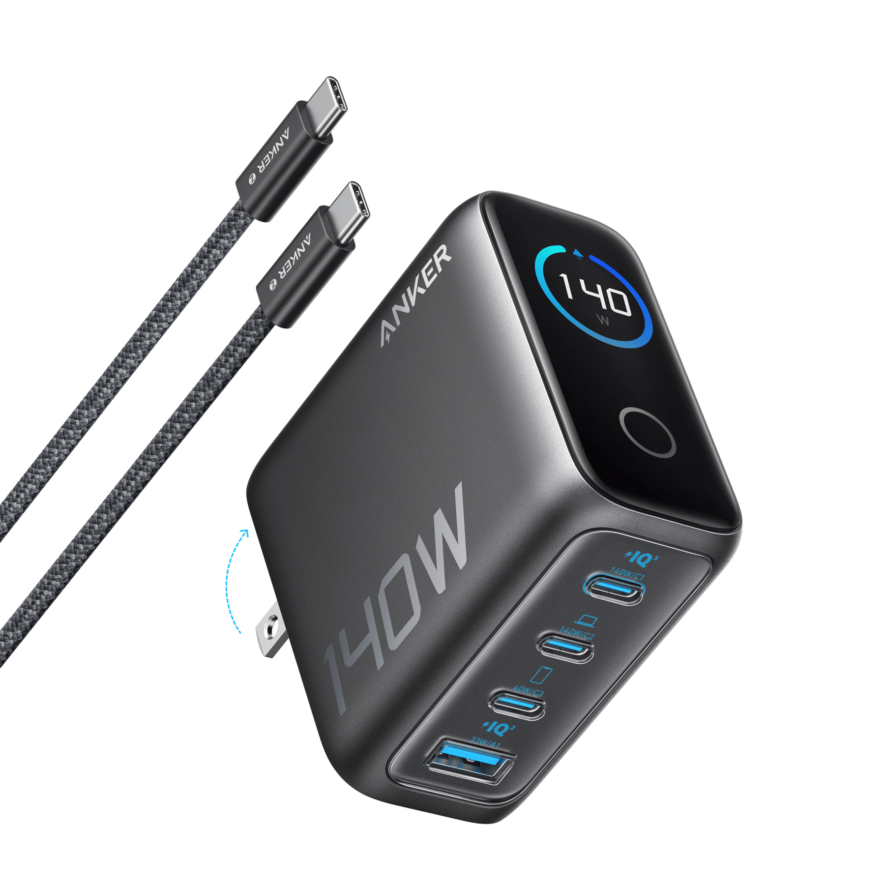 Anker 140w GaN Charging Block