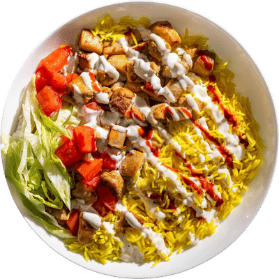 Halal Cart-Style Chicken and Rice Recipe