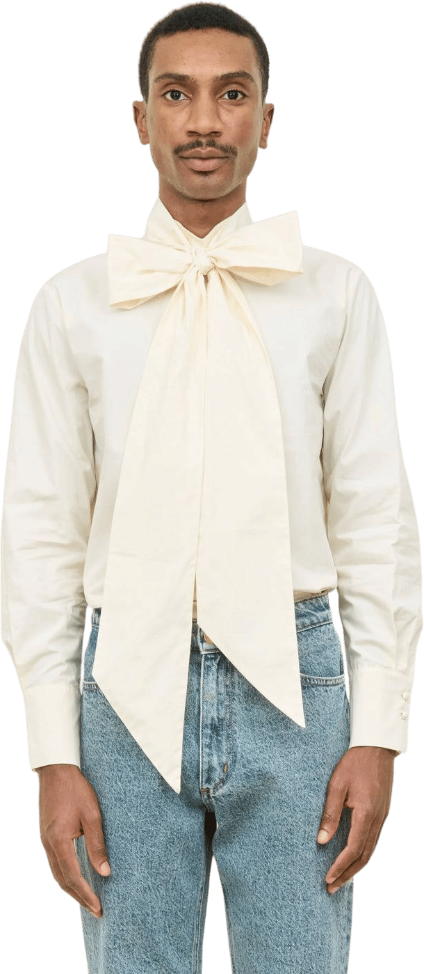 Tanner Fletcher Laurence Pussybow Shirt