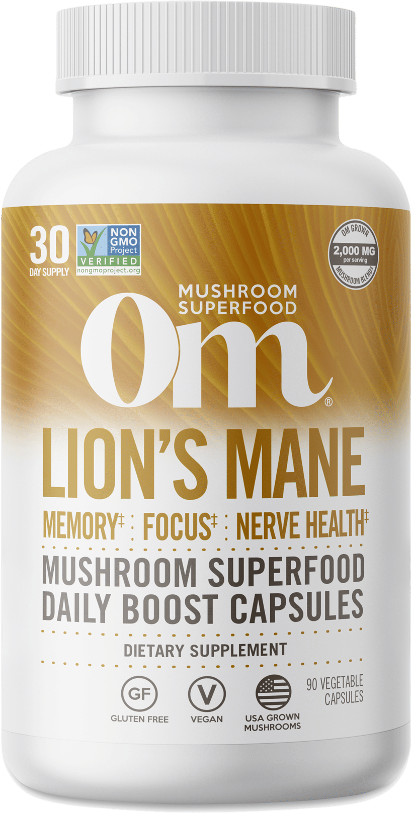 Lion's Mane Mushroom capsules