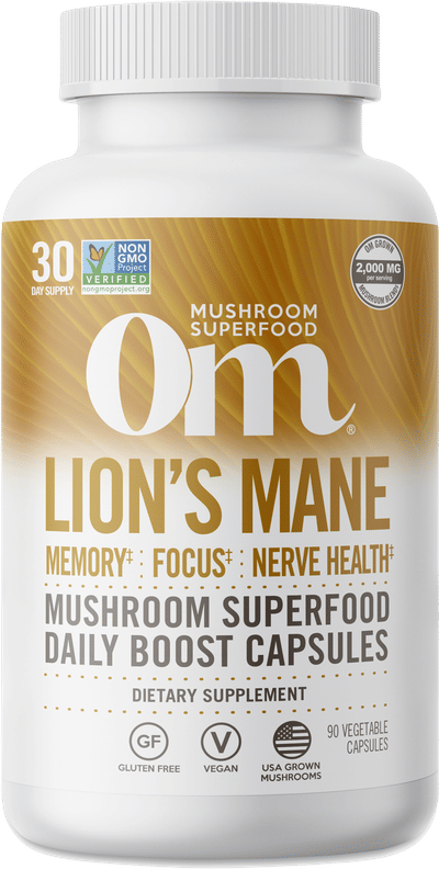 Lion's Mane Mushroom Capsules