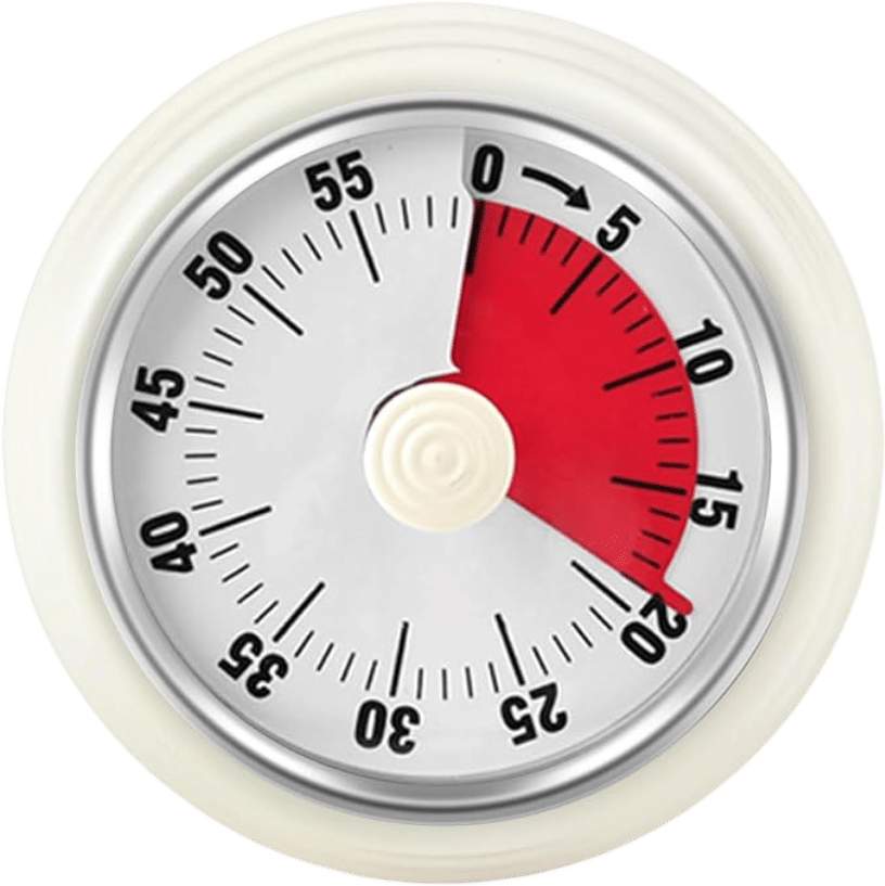 60-Minute Visual Countdown Timer