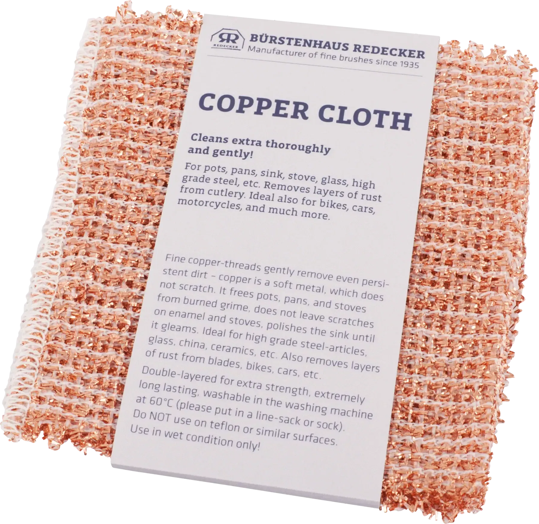 Copper Pot Scrubber, Set of 2