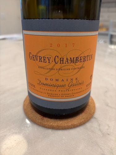 Gevrey-Chambertin Grand Cru 2017 - Dominique Gallois