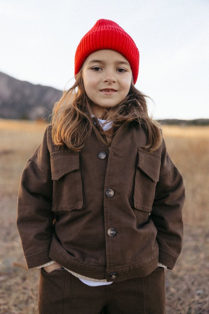 Cargo Jacket, Chocolate