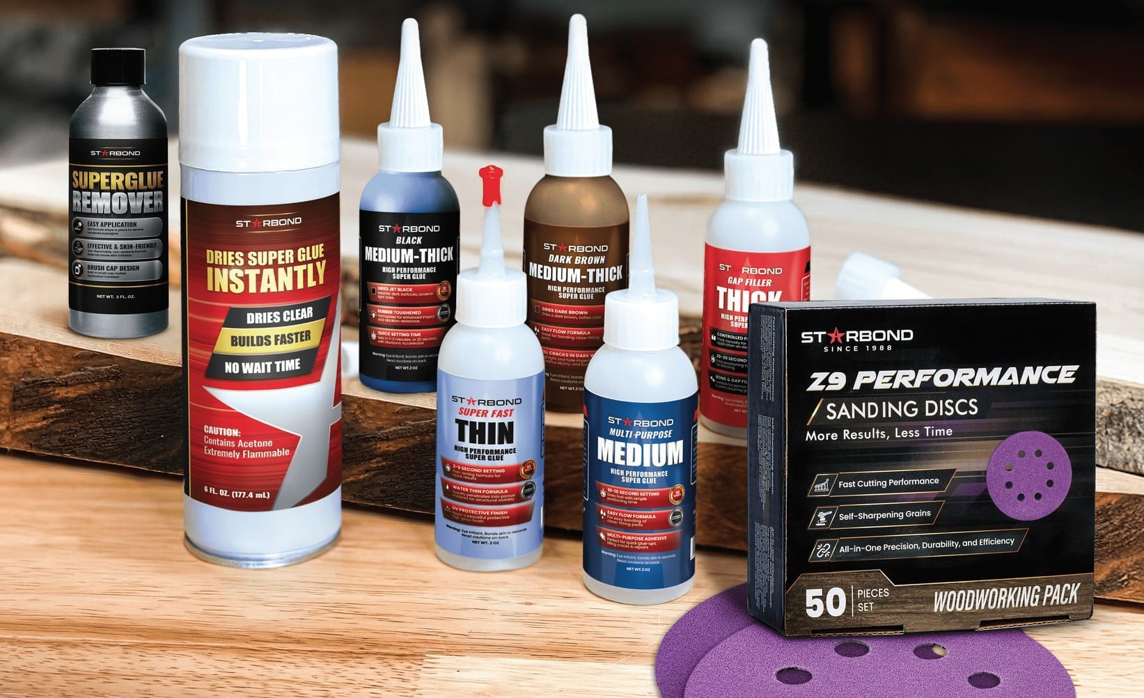 Starbond CA Products, etc at 15% Off!