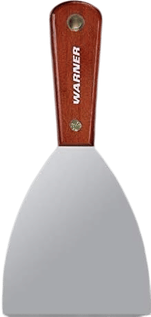 Warner 4" Flex Putty Knife, Rosewood Series (618)