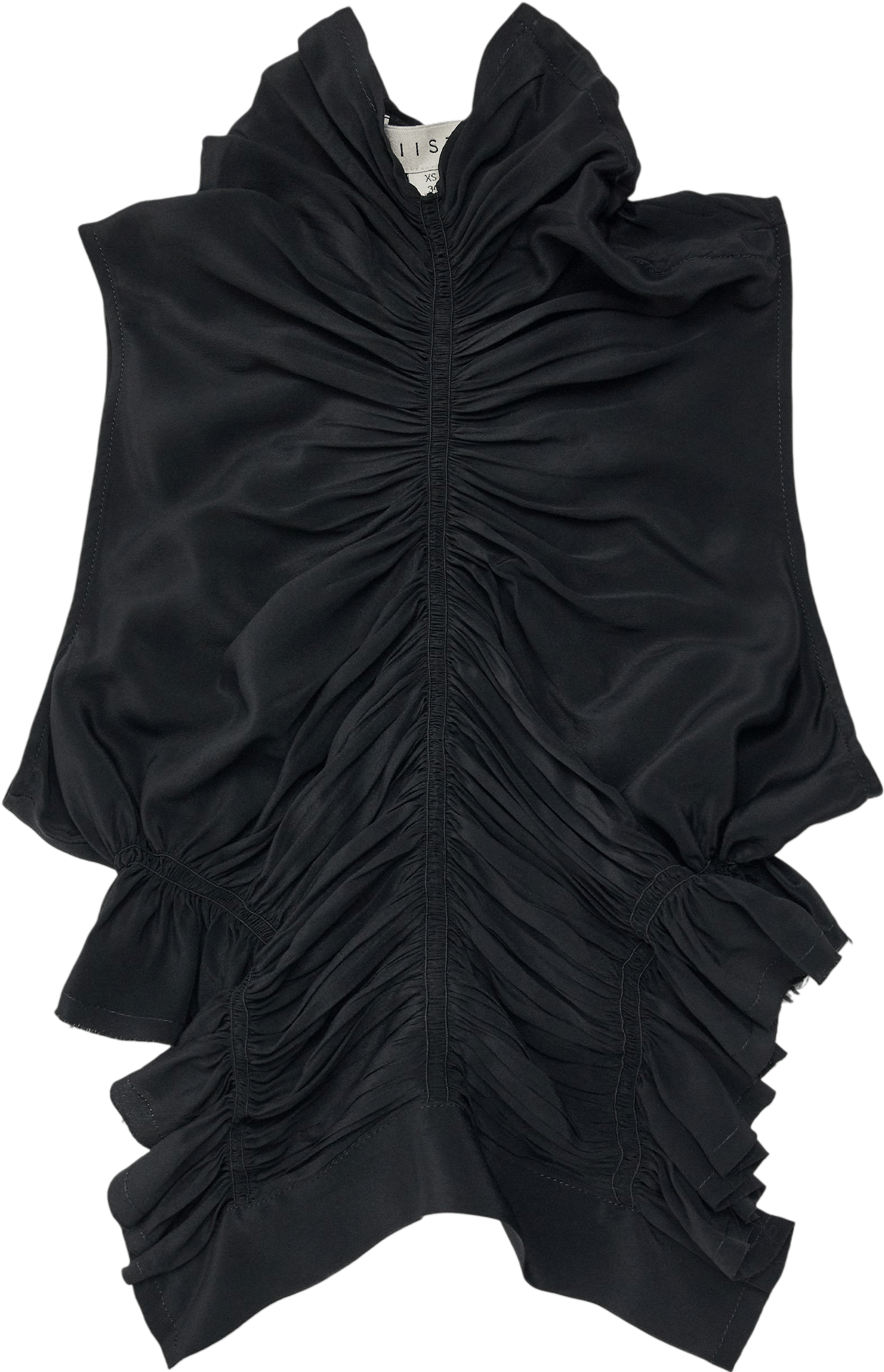Tane Top Black Silk Blend