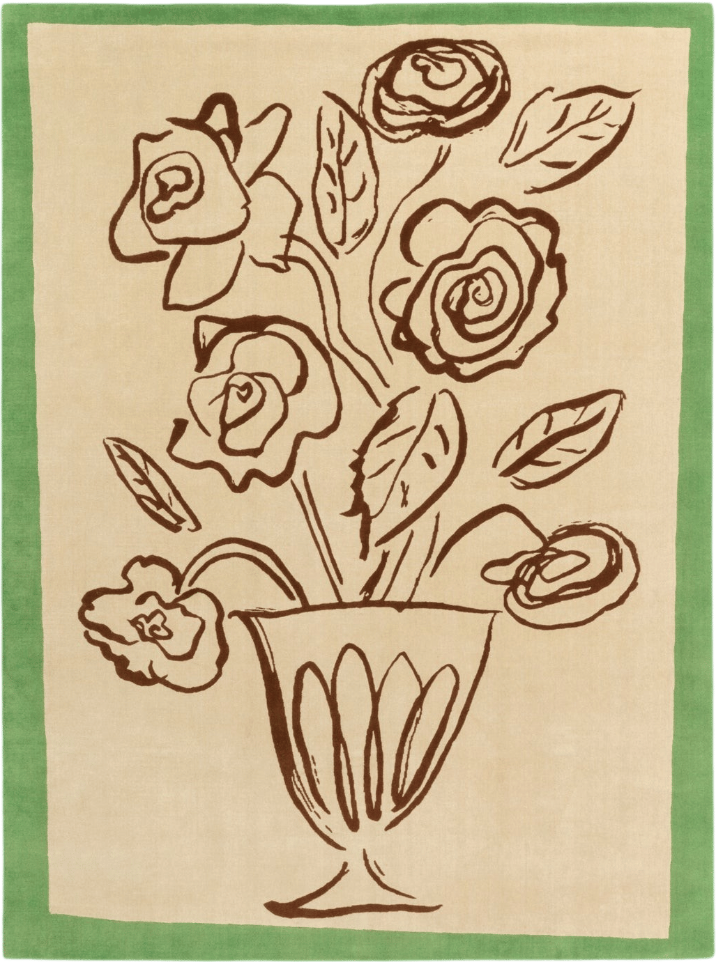 Summer Roses Rug, Luke Edward Hall x cc-tapis