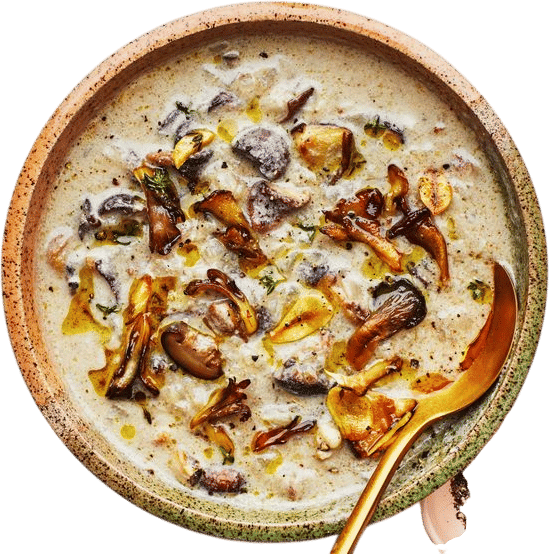Cream-ish of Mushroom Soup
