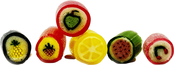 Sticky All Natural Fruits Mix Candy