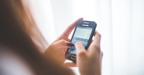 Send that text to a random number.